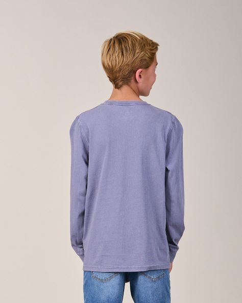 Polera procesada manga Larga 6111 niño Polemic-2