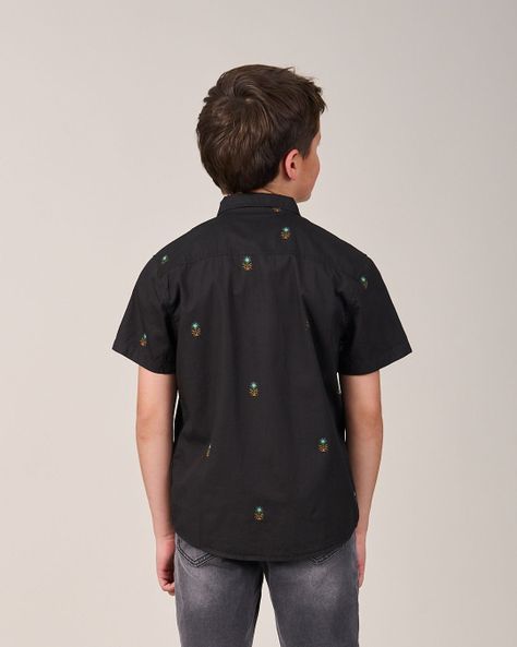 Camisa Print manga corta 5168 niño Polemic-1
