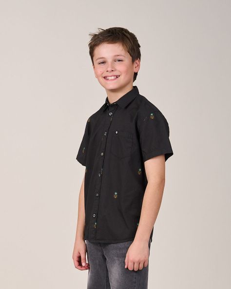 Camisa Print manga corta 5168 niño Polemic-3
