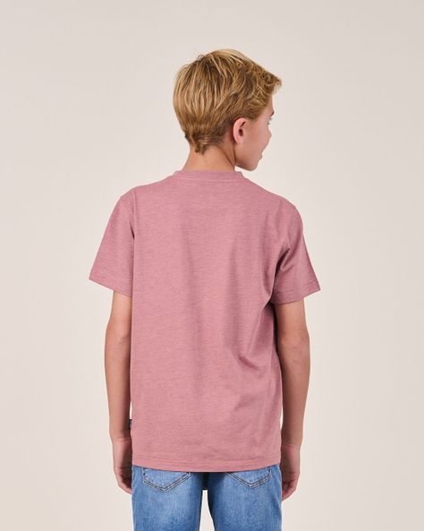 Polera Vintage Melange manga corta 1150 niño Polemic-2