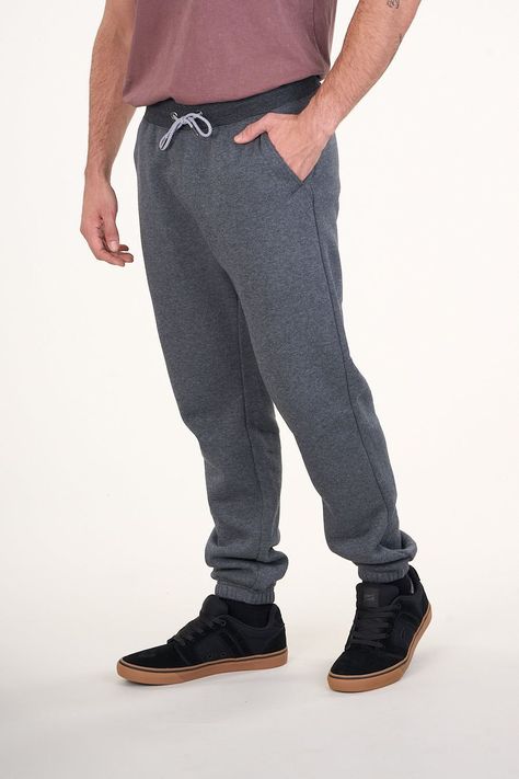 Pantalon Jogger franela Gris oscuro wi4700 Polemic-0