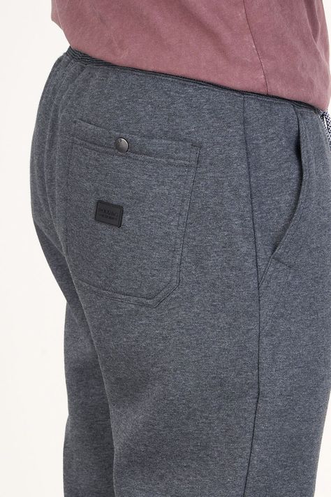 Pantalon Jogger franela Gris oscuro wi4700 Polemic-1