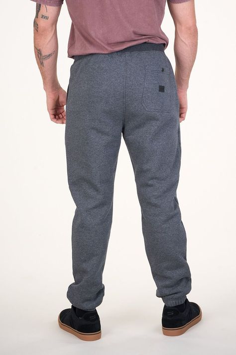 Pantalon Jogger franela Gris oscuro wi4700 Polemic-4