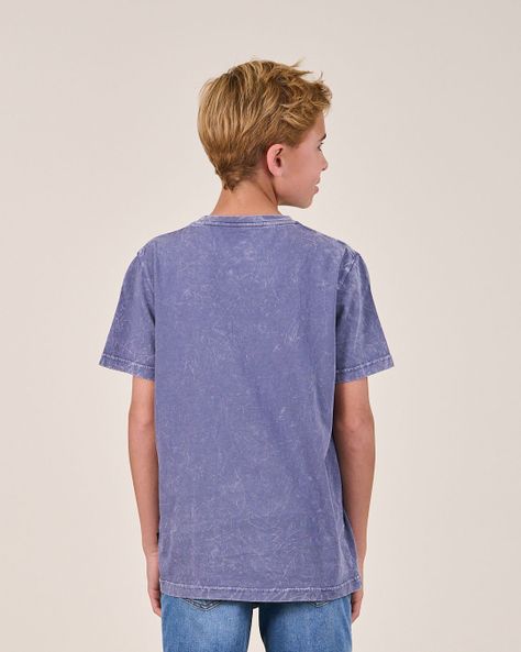 Polera procesada manga corta 1153 niño Polemic-1