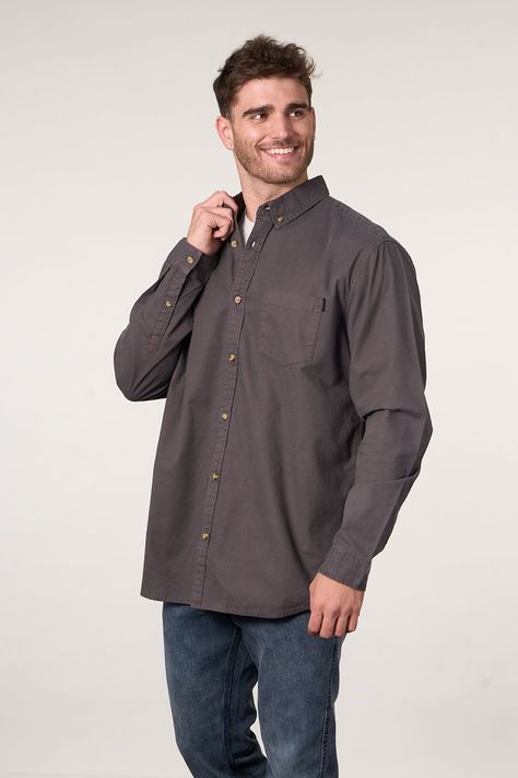 Camisa manga Larga de algodón procesada wi5705 Polemic-3