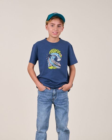 Polera niño Basica Street 1100 Polemic Kids-0