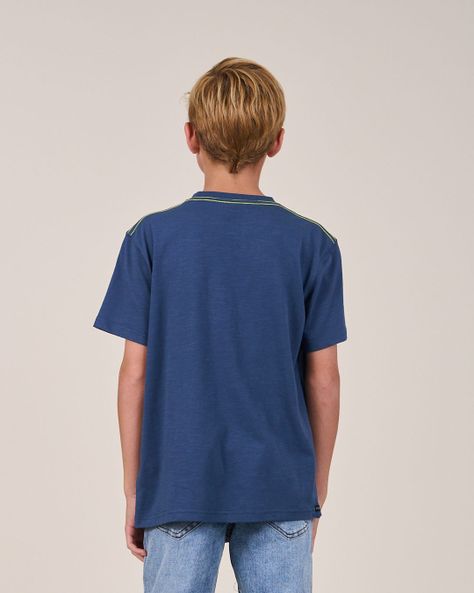 Polera niño Basica Street 1100 Polemic Kids-2