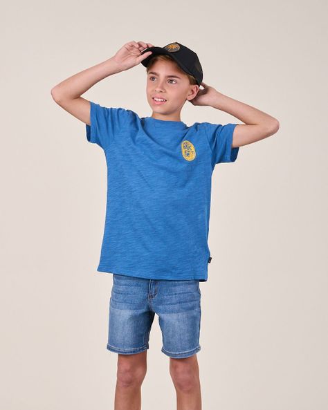 Polera tipo bambu procesada 1128 niño Polemic-0