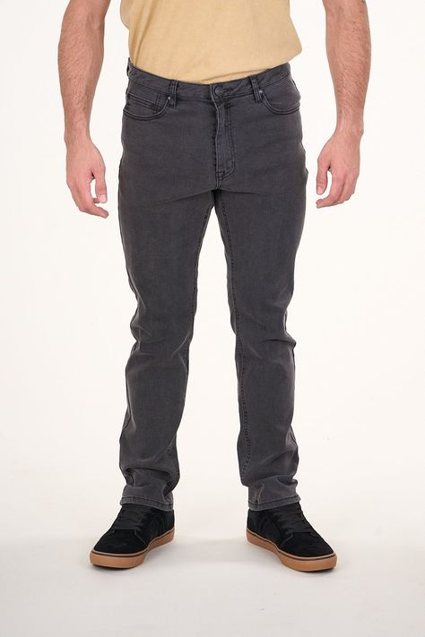 Jeans Denim Slim Fit Negro wi4730 Polemic-2