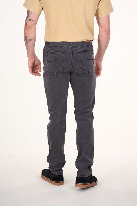 Jeans Denim Slim Fit Negro wi4730 Polemic-3