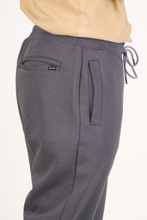 Pantalon Jogger franela Gris wi4701 Polemic-2