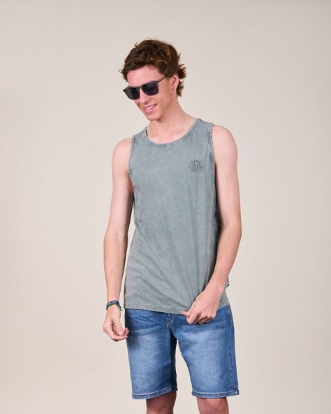 Polera Musculosa procesada Classic 1397 Polemic-0