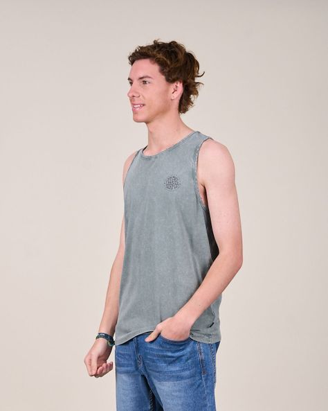 Polera Musculosa procesada Classic 1397 Polemic-1