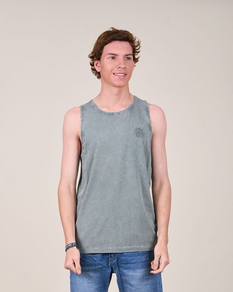 Polera Musculosa procesada Classic 1397 Polemic-3