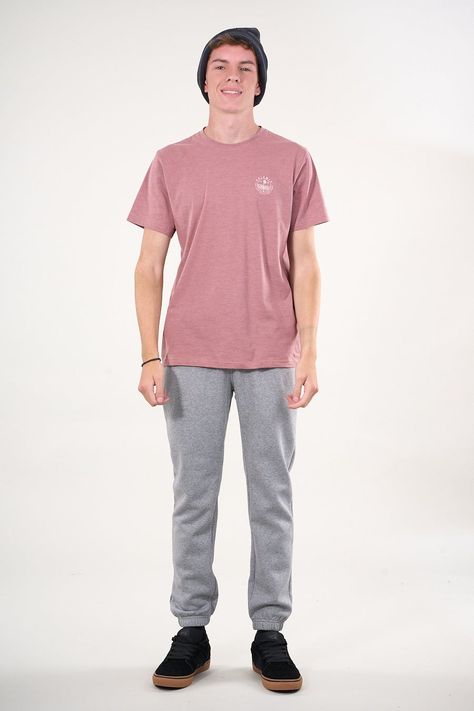 Pantalon Jogger franela Gris claro wi4300 Polemic-4