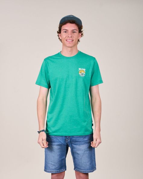 Polera Vintage Melange manga corta 1329 Polemic-0