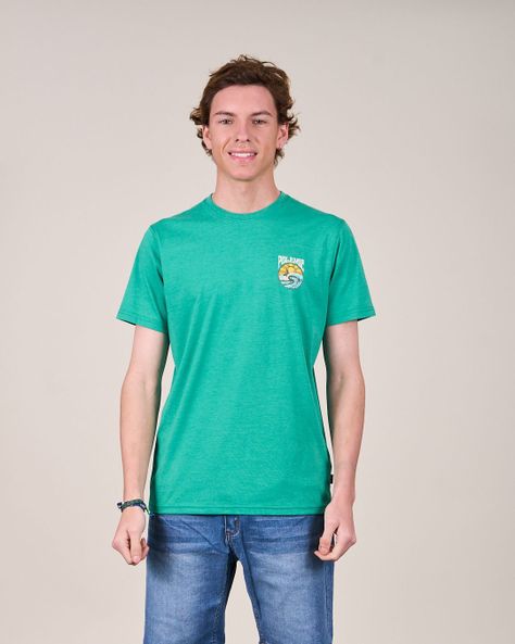 Polera Vintage Melange manga corta 1329 Polemic-1