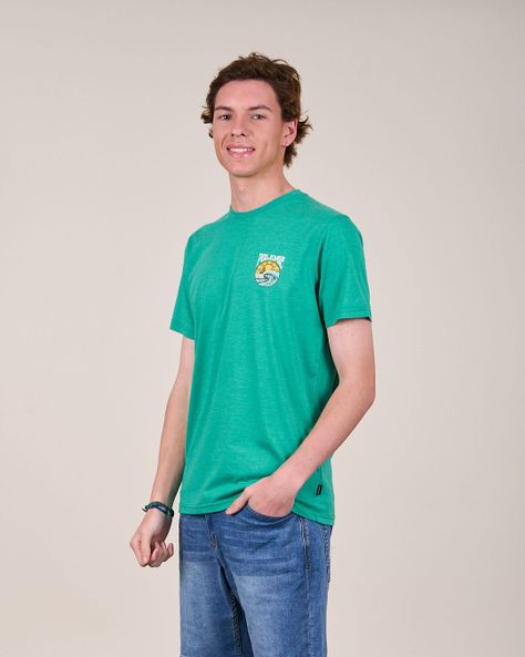 Polera Vintage Melange manga corta 1329 Polemic-2