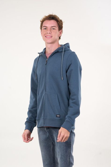 Poleron Franela Classic Full zipper wi7399 Polemic-0