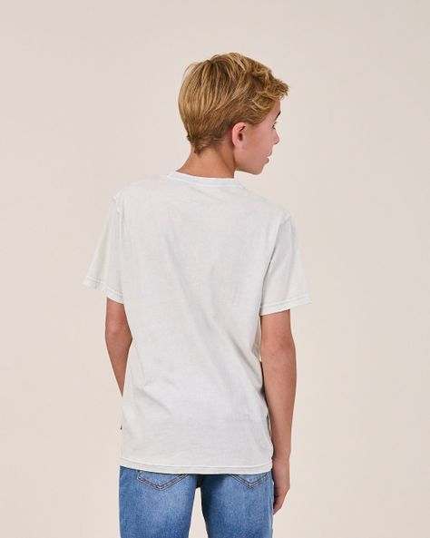 Polera procesada Retro manga corta 1161 niño Polemic-1
