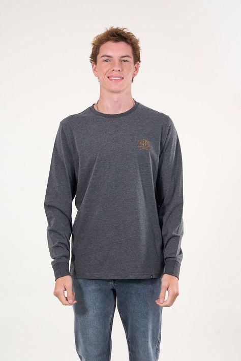 Polera manga larga Melange 6301 Polemic-0