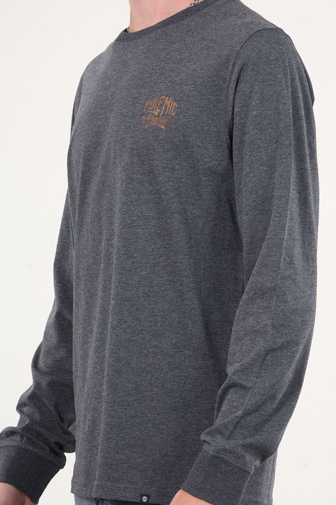 Polera manga larga Melange 6301 Polemic-4