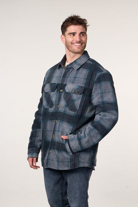 Camisa Campera Polar Sherpa Hombre Polemic-3