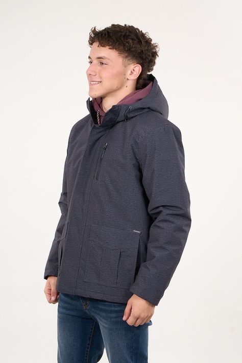 Parka Waterproof Standar Fit Negro wi9301 Polemic-3