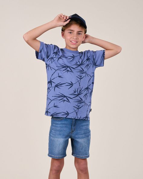 Polera procesada Print 1125 niño Polemic-0