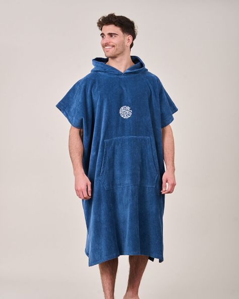 TOALLA PONCHO PLAYA SURF ADULTO TV0060-1 POLEMIC-0
