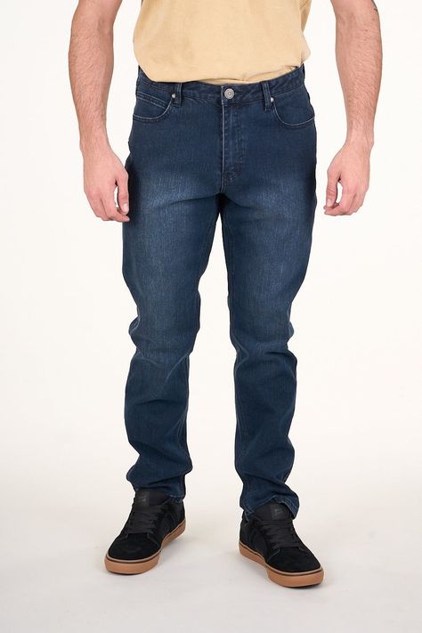 Jeans Denim Slim Fit Azul wi4731 Polemic-0
