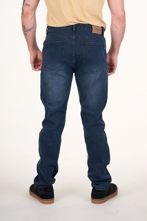 Jeans Denim Slim Fit Azul wi4731 Polemic-3