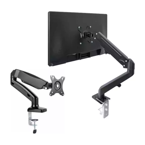 Soporte De Monitor Ergonomico y A Gas Para Escritorio 17 A 32 Pulgadas-0