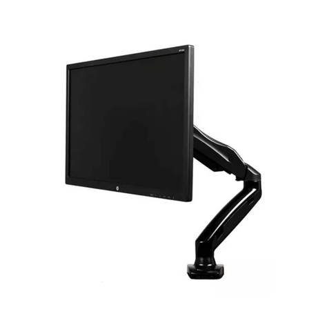 Soporte De Monitor Ergonomico y A Gas Para Escritorio 17 A 32 Pulgadas-1