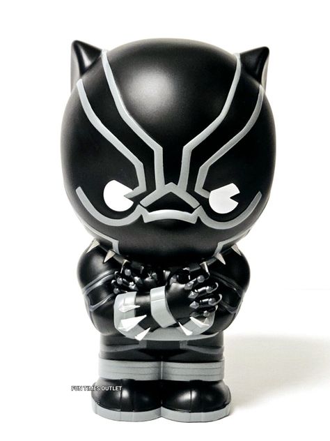 Bust Bank - Busto Alcancía Black Panther - PVC-0