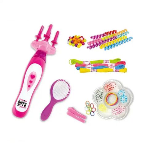 Trenzador de Cabello para Niñas con Accesorios-0