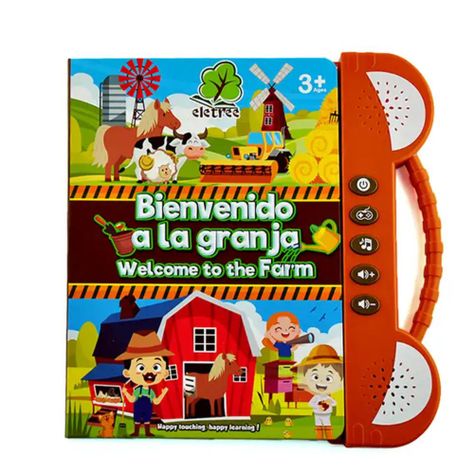 Libro Interactivo Español Inglés Bienvenidos a la Granja-0