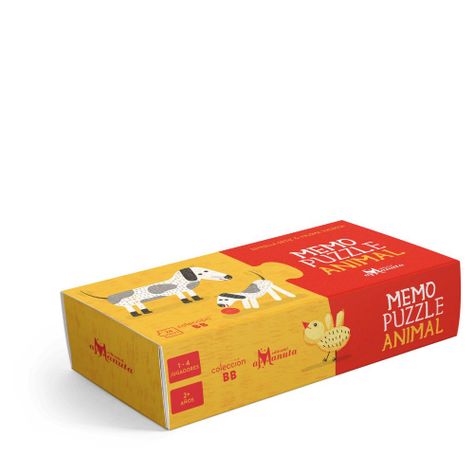 MEMO PUZZLE ANIMAL-0