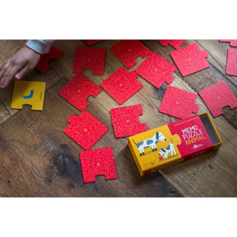 MEMO PUZZLE ANIMAL-4