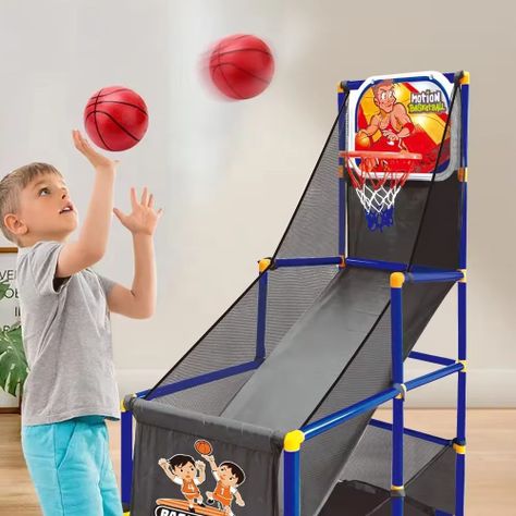 Juego de Lanzamiento Basketball Incluye Arco y Pelota-1