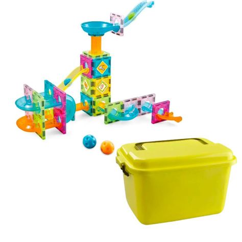 Kit Bloques de Construcción Magnéticos 64 pzas-0