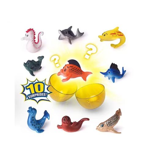 Set de 10 Sorpresas Animales Acuáticos-3