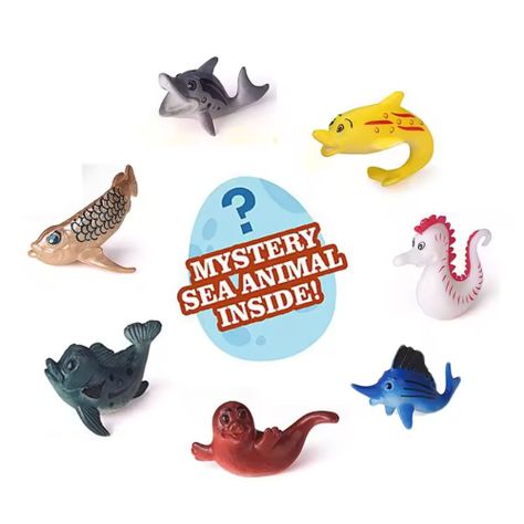 Set de 10 Sorpresas Animales Acuáticos-5