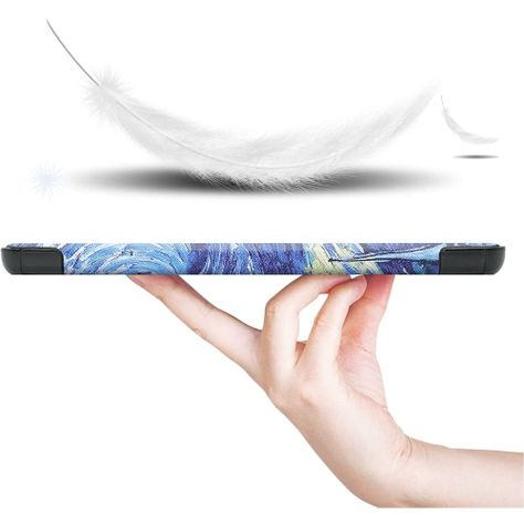Funda Protectora Tablet Lenovo M8 Noche Estrellada + Lámina-4
