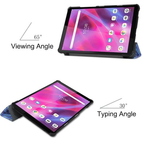 Funda Protectora Tablet Lenovo M8 Noche Estrellada + Lámina-5