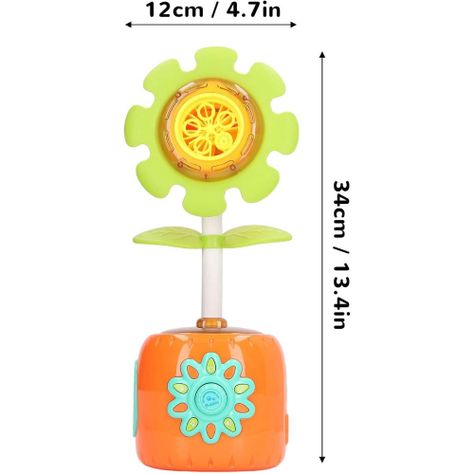 Girasol Lanzador de Burbujas con Luces y Sonidos-2