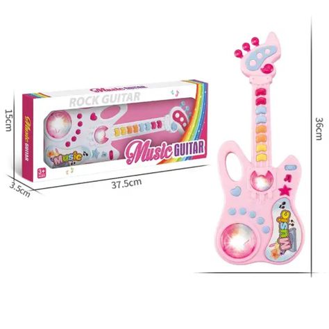 Guitarra Electrónica Musical con Luces-1