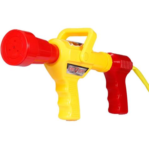 Mochila con Pistola Lanza Agua Bombero Roja-3