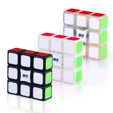 Cubo Rubik 1x3 Qiyi Uso Profesional Lubricado-0