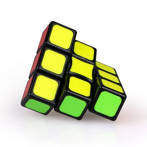 Cubo Rubik 1x3 Qiyi Uso Profesional Lubricado-3